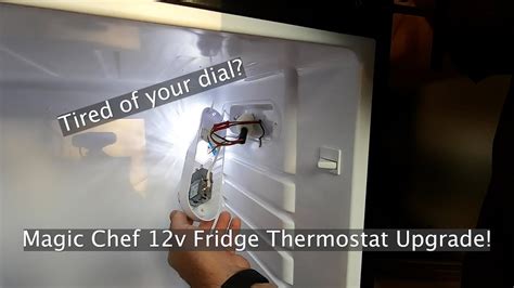 Magic Chef 12v Fridge Thermostat Upgrade In Our E Pro 15TB YouTube