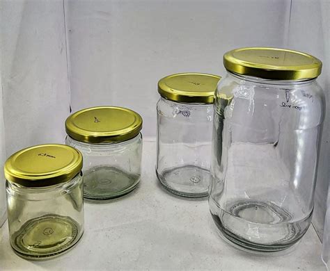 Ml Round Glass Jar For Pickel Storage At Rs Piece In Firozabad