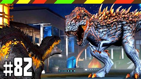 Indoraptor Vs Alpha 06 Jurassic World The Games Khủng Long Bạo Chúa Chiến Đấu 82 Dcte Vn