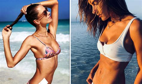 Victoria S Secret Model Alessandra Ambrosio Flashes Nipples In Bikini