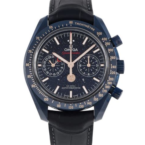 Omega Speedmaster Moonphase Blue Side Of The Moon Watch 304 93 44 52 03