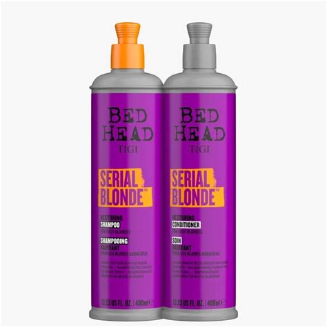 Kit Serial Blonde Shampoo Condicionador Ml Bed Head Tigi Shopee Brasil