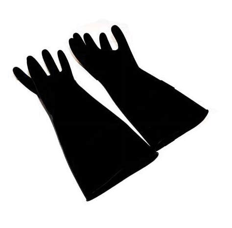 Winware By Winco Natural Latex Gloves 18 Long 1 Pair