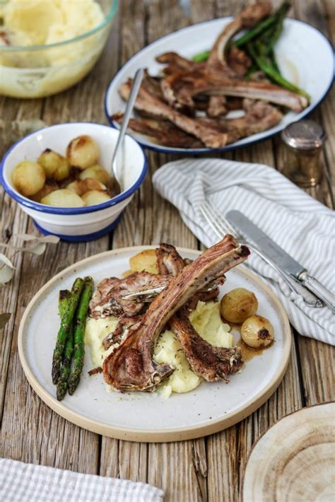 Chuletitas De Cordero Con Guarniciones Hoy Comemos Sano