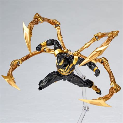 Marvel Amazing Yamaguchi Revoltech No Ex Iron Spider Black Ver