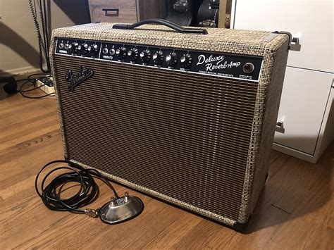 Fender Deluxe Reverb ‘65 2020 Limited Edition Chilewich Bark Reverb