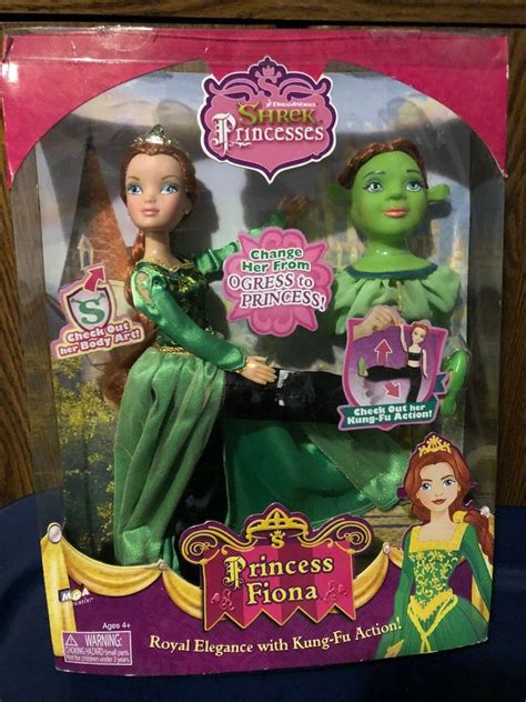 DreamWorks Shrek - Princess Fiona Disney 11" Doll with Ogre Mask *Rare ...