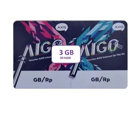 Jual Voucher Axis 3 GB Di Lapak Data Store Official Store Bukalapak