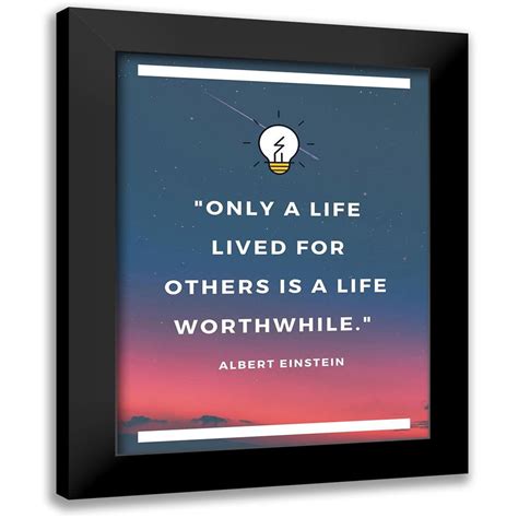 Artsyquotes X Black Modern Framed Museum Art Print Titled Albert