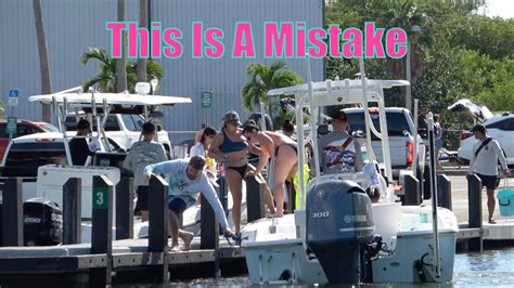 Mistakes At The Ramp Miami Boat Ramps Black Point Marina YouTube