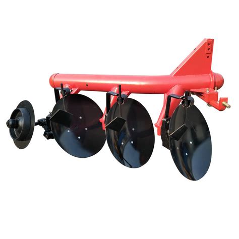 Three Point Mounted Agricultural 3 Disc Plough For Walking Tractor