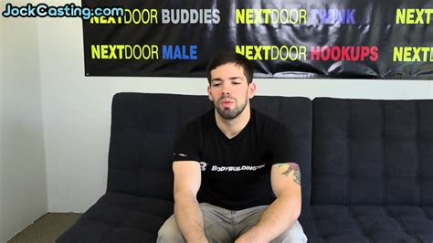 Tattooed Solo Amateur Jock Jerks Cock On Homemade Casting