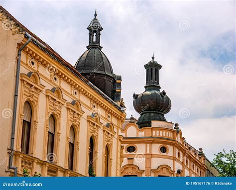 Historic Architecture in Papa, Hungary Stock Photo - Image of europe, historical: 195167176