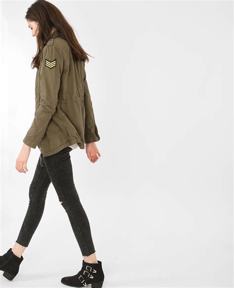 Parka Style Army Kaki 325123523A05 Pimkie