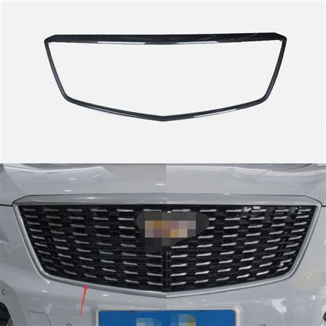 For Cadillac Xt5 2017 2024 Carbon Fiber Front Grille Grill Frame Cover Trim 1pcs Ebay