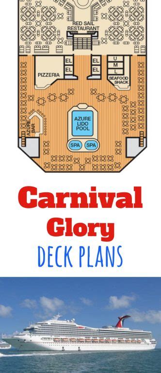 Carnival Glory Deck Plans