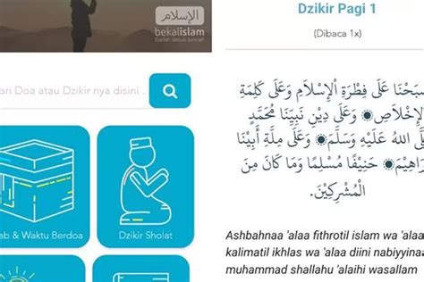 Rekomendasi Aplikasi Dzikir Pagi Dan Petang Sesuai Sunnah Lengkap