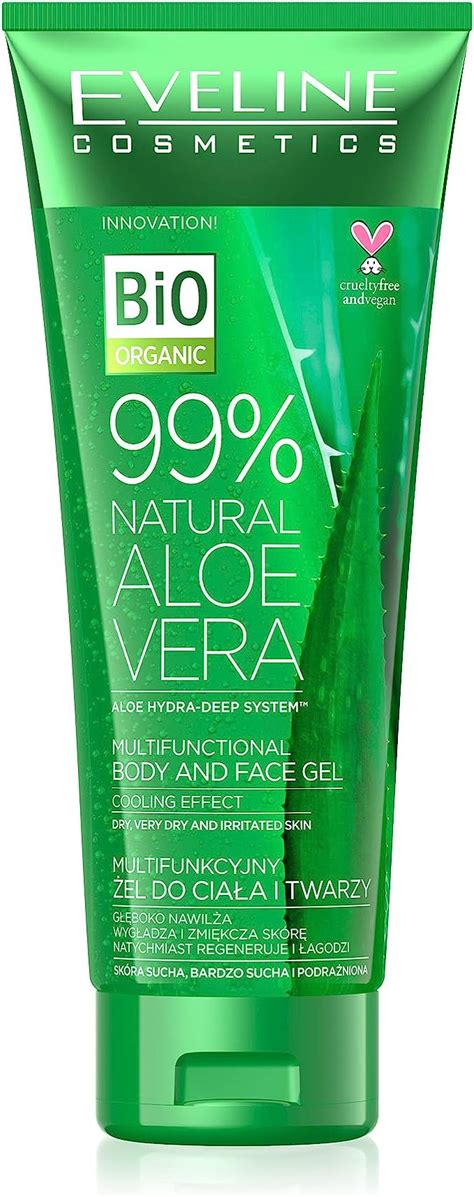 Eveline Cosmetics 99 Natural Aloe Vera Multifunctional Body And Face