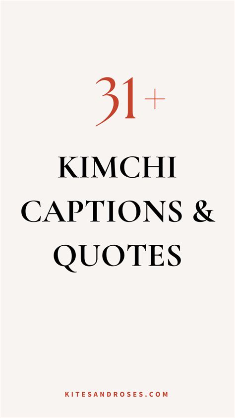 31 Kimchi Captions For Instagram New Artofit