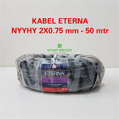 Jual Kabel Listrik Eterna Serabut Nyyhy X Mm M Tembaga Murni Sni