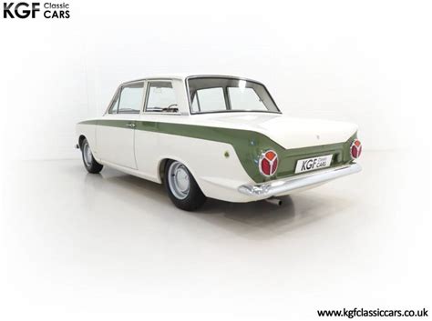 A Very Early Pre Aeroflow Ford Lotus Cortina Mk Ermine White