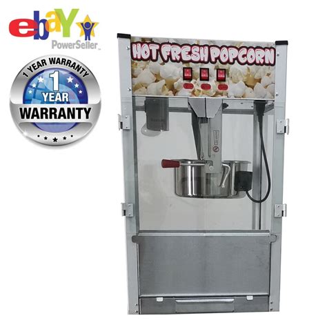 12 Oz Popcorn Machine Electric Pop Corn Maker Events Markets Popper