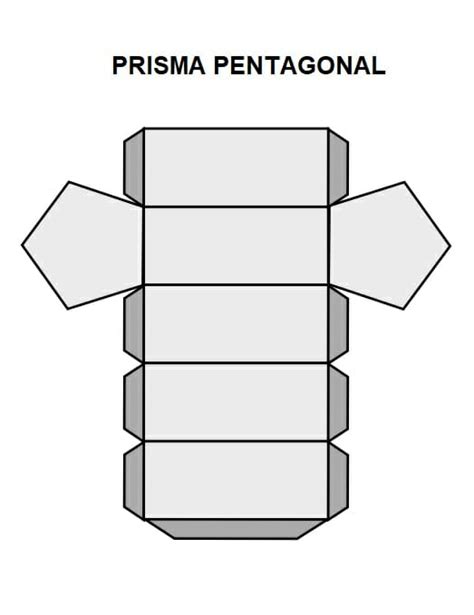 Figuras Geom Tricas Para Recortar Y Armar En Papel