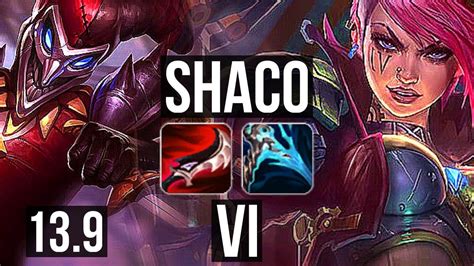 Shaco Vs Vi Jng M Mastery Games Dominating Rank