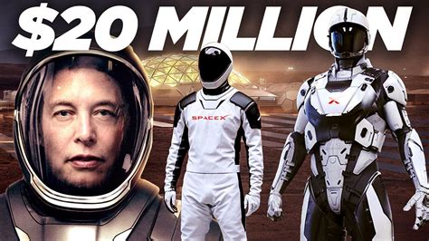 SpaceXs Insane New 20 Million High Tech Spacesuit YouTube