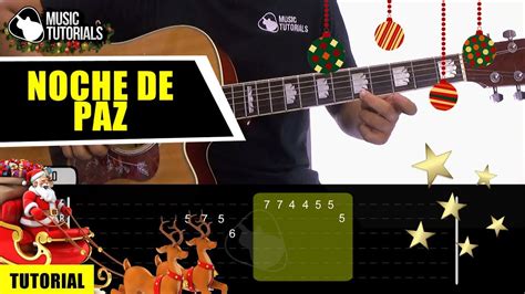 C Mo Tocar Noche De Paz En Guitarra Tutorial Tablatura Gratis Youtube