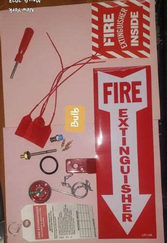 🤡🧯rebuild Kit All New Parts Amerex 2 12 Gallon Water Fire Extinguisher