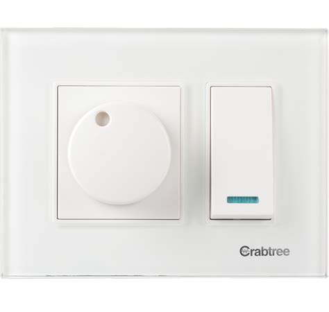 16ax Havells Crabtree Murano Modular Switch With Indicator 240v 1 Way