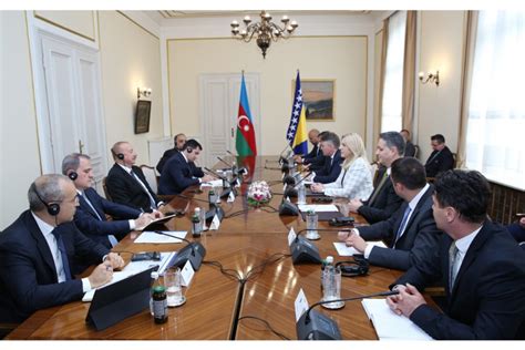 President Ilham Aliyev Held Expanded Meeting With Chairwoman And