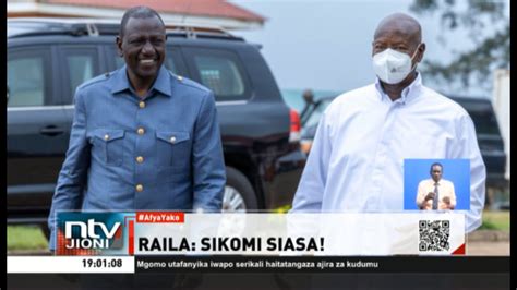 Raila Odinga Adai Kuwa Yeye Na Rais Ruto Walikutana Kwake Museveni Bila