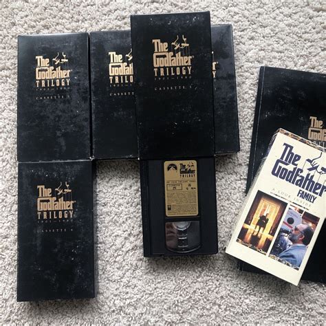 A Complete Set Of The Godfather Trilogy Book And