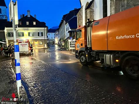 Stmk Hagel Unwetterzelle über Bad Aussee sorgte am 1 Juni 2023 für