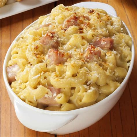 Macaronis Au Fromage Et Au Jambon Coup De Pouce Recette Reste