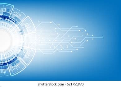 Vector Communication Concept Technology Background Stock Vector ...