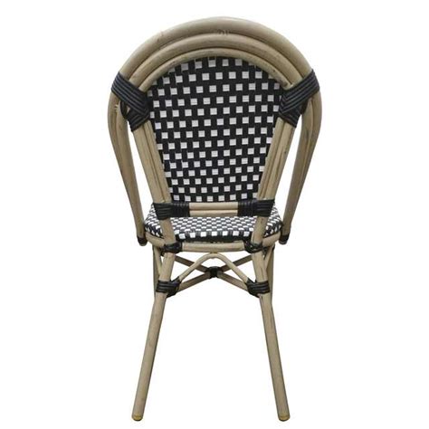 Outdoor Cafe Chair Parisian Chairs Dining Bistro Seating Aluminium