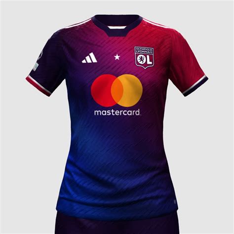 Olympique Lyon Feminin X Adidas Away Concept FIFA 23 Kit Creator Showcase