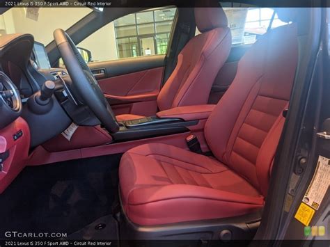 Circuit Red Interior Photo For The Lexus Is F Sport Awd