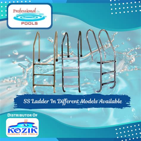 Professional Pools Stainless Steel Swimming Pool Ladder Suppliers