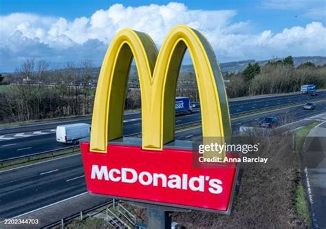 mcdonalds golden arches stock  high res pictures  images