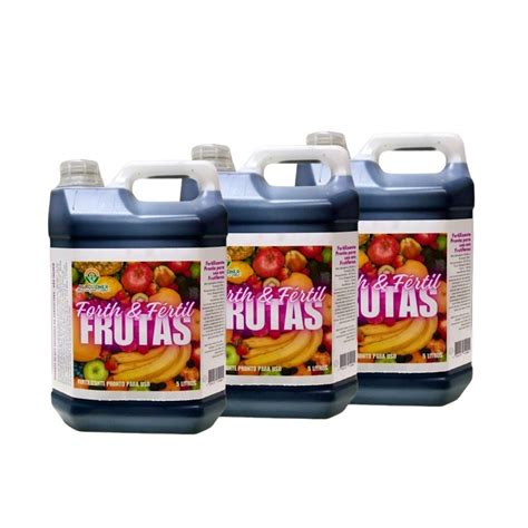 Fertilizante Para Frut Feras Pronto Pra Uso Litros Forth F Rtil