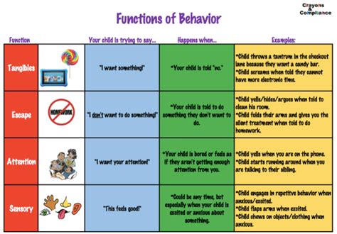 Functions Of Behavior Parenting Mental Health