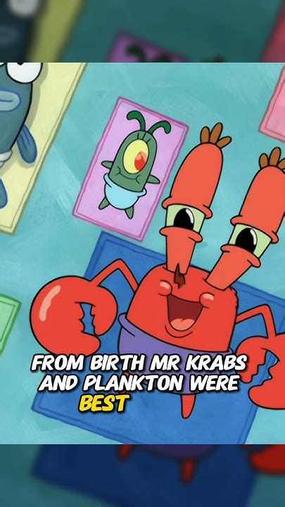 Mr Krabs And Plankton Was Friends 😮 Youtube