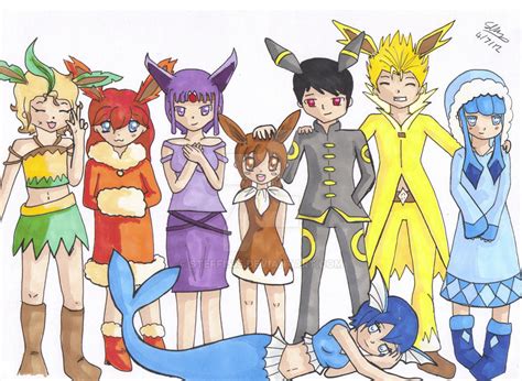 Eeveelutions By Steffi555 On Deviantart