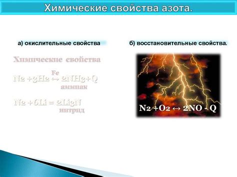 Простое вещество азот - презентация онлайн