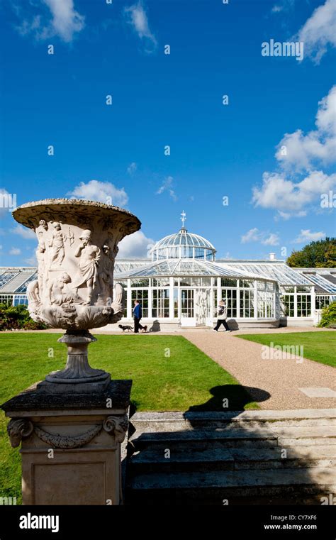 Conservatory at Chiswick House gardens, Chiswick, London United Kingdom ...