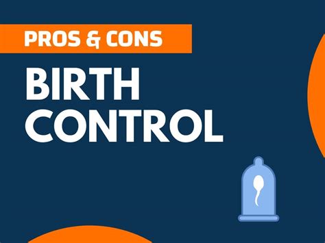 23 Main Pros And Cons Of Birth Control Thenextfindcom